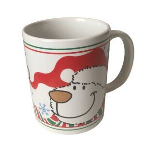 Noel Santa bear coffee mug dishwasher and microwave safe - Holiday 1123-432